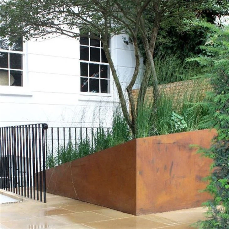 Cheap Garden Lawn Corten Steel Metal Landscape Simple Border Edging