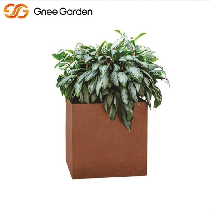 Corten Steel flower pot（1）