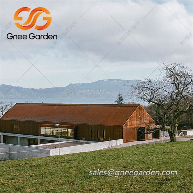 Durable Design corten Cladding