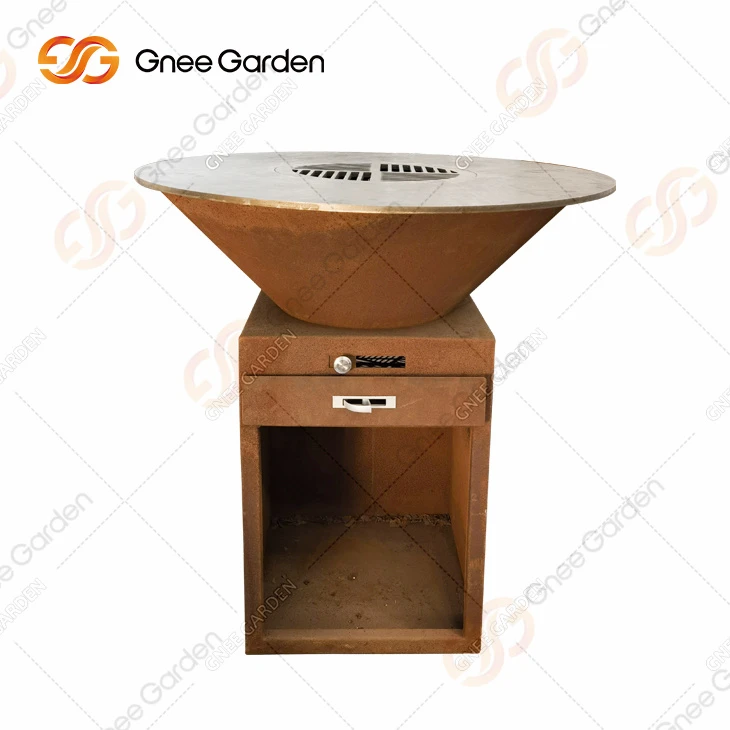 Grill Bbq Disinn Grill Outdoor Miniature Faħam tal-Kannol Grill BBQ