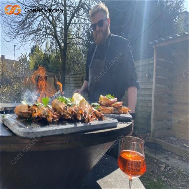 Hot-selling Corten Steel BBQ Grill