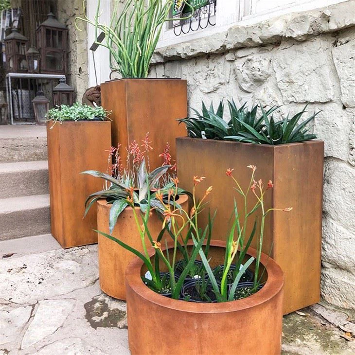 Ġewwa Awto Tisqija Tieqa Ħajt Flower Pot Planter Kaxxi Qsari tal-pjanti Qsari