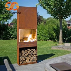 Post tan-Nar Corten Barra