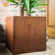Qsari tal-metall personalizzati Azzar Corten