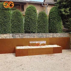 Ħajt tal-Għajra Permanenti Ħieles tal-Azzar Corten