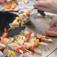 Corten Steel Outdoor Fire Grill Pit