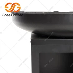 Corten Steel Grill Outdoor U Fossa tan-Nar