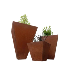 Fabbrika Ippersonalizza Qsari tal-Azzar Corten Pjazza Kbir