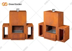 Post tan-nar Kbir Modern Heater ta 'barra