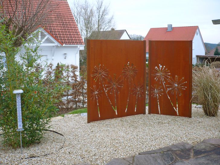 Ċint Corten Modern, Mingħajr Manutenzjoni u Uniku