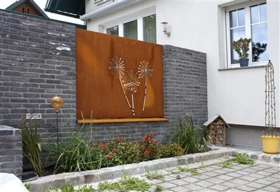 Ċint tal-Azzar Prefabbrikat Ċint tal-Azzar Corten