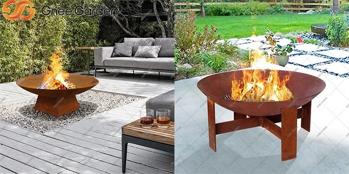 Corten steel fire bowl Corten steel fire bowl