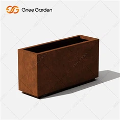 Garden Beds Qsari tal-metall Extra Kbar Metall Planter